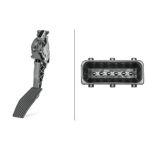 HELLA - 6PV 009 765-741 - Sensör, Gaz Pedalı Konumu