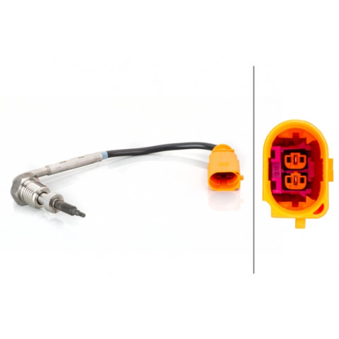 HELLA - 6PT 014 494-851 - Egzoz Gazı Sıcaklık Sensörü