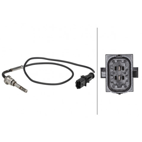 HELLA - 6PT 358 181-251 - Egzoz Gazı Sıcaklık Sensörü