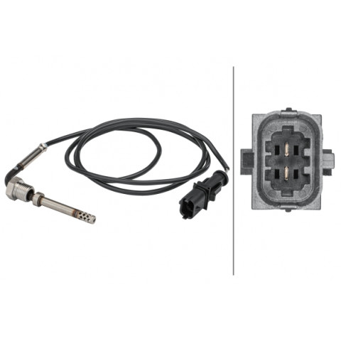 HELLA - 6PT 358 181-491 - Egzoz Gazı Sıcaklık Sensörü