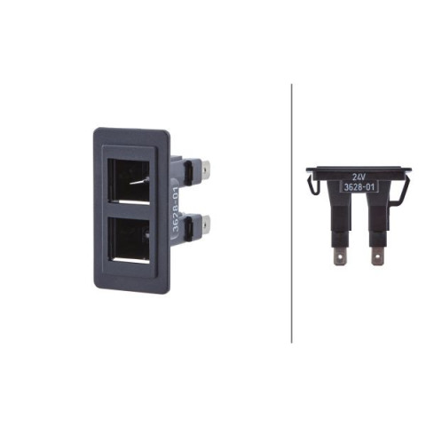 HELLA - 2AA 713 628-011 - Kontrol Lambası