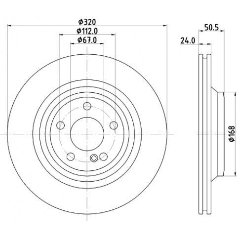 HELLA - 8DD 355 133-251 - Fren Diski