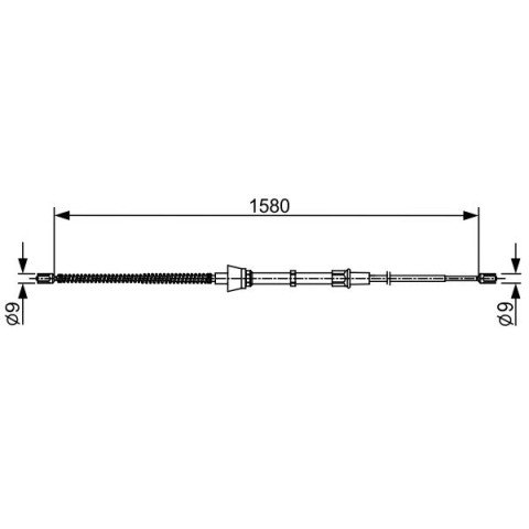 BOSCH - 1 987 482 446 - El Freni Teli
