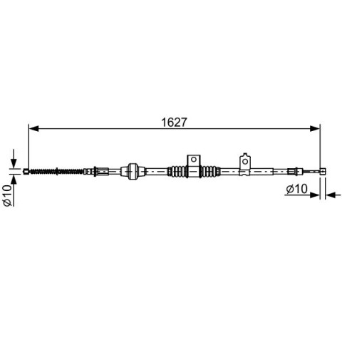 BOSCH - 1 987 482 518 - El Freni Teli
