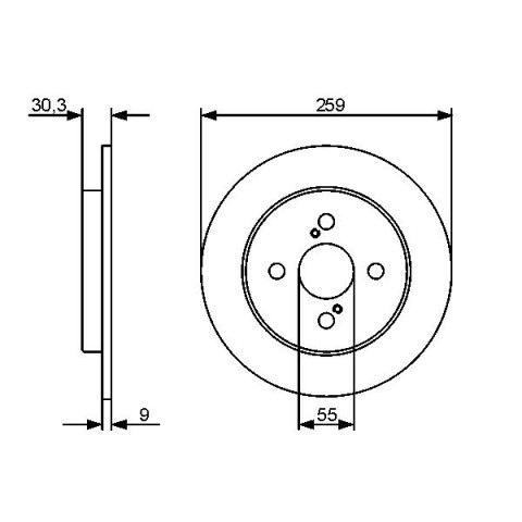 BOSCH - 0 986 479 420 - Fren Diski
