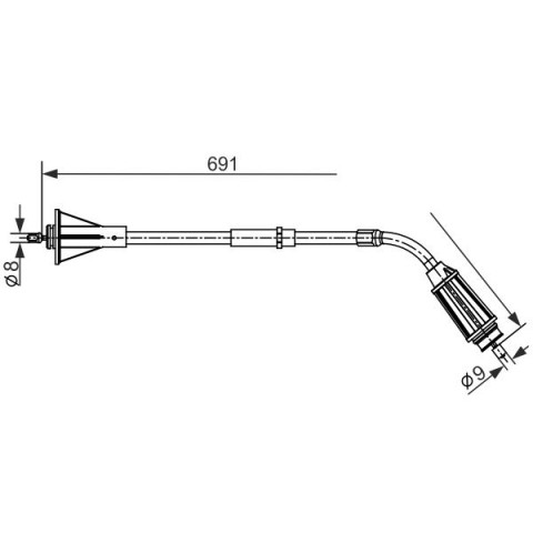 BOSCH - 1 987 482 555 - El Freni Teli