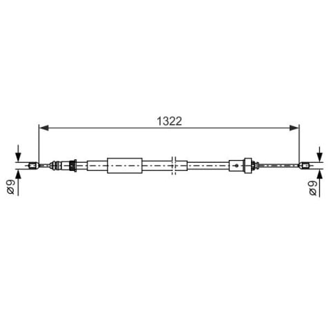 BOSCH - 1 987 482 385 - El Freni Teli