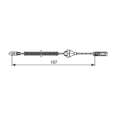 BOSCH - 1 987 482 382 - El Freni Teli