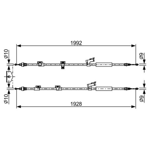 BOSCH - 1 987 482 494 - El Freni Teli