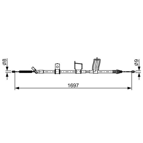 BOSCH - 1 987 482 628 - El Freni Teli