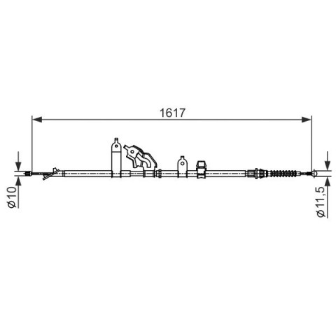 BOSCH - 1 987 482 441 - El Freni Teli