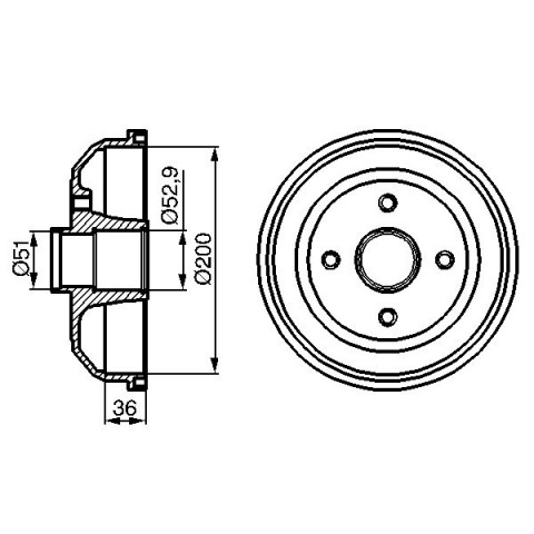 BOSCH - 0 986 477 134 - Fren Kampanası
