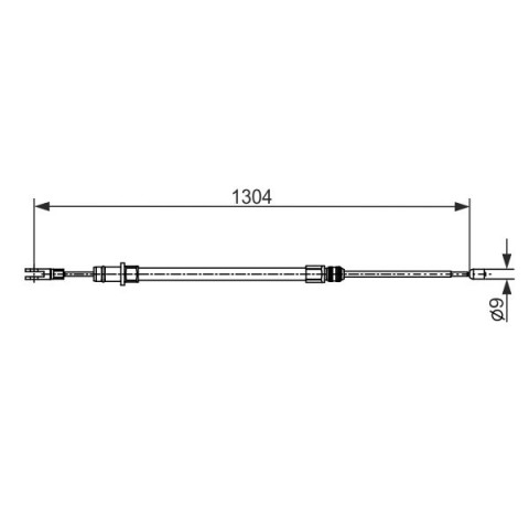 BOSCH - 1 987 482 431 - El Freni Teli