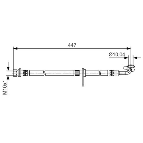BOSCH - 1 987 481 511 - Fren Hortumu