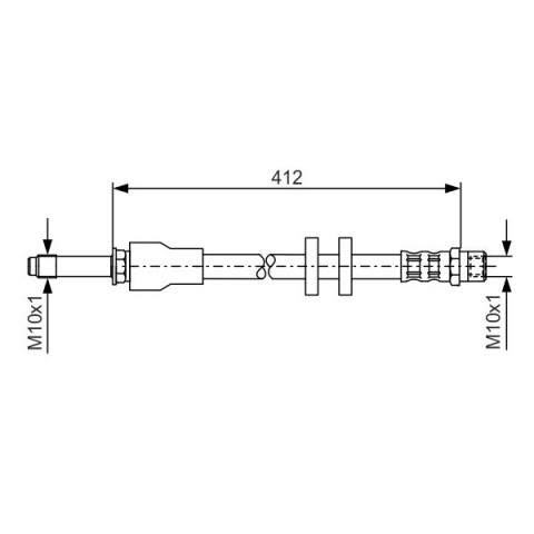 BOSCH - 1 987 481 021 - Fren Hortumu