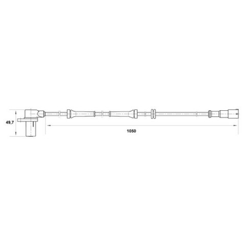 BOSCH - 0 265 006 414 - Tekerlek Hızı Sensörü