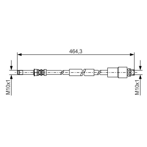 BOSCH - 1 987 481 541 - Fren Hortumu