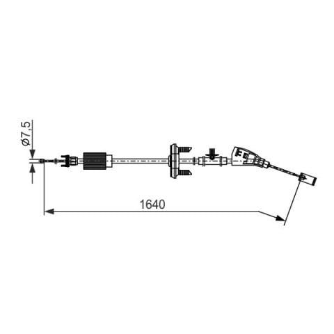 BOSCH - 1 987 482 798 - El Freni Teli