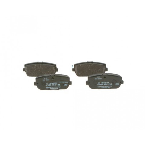BOSCH - 0 986 494 190 - Fren Balatası Seti, Disk Fren