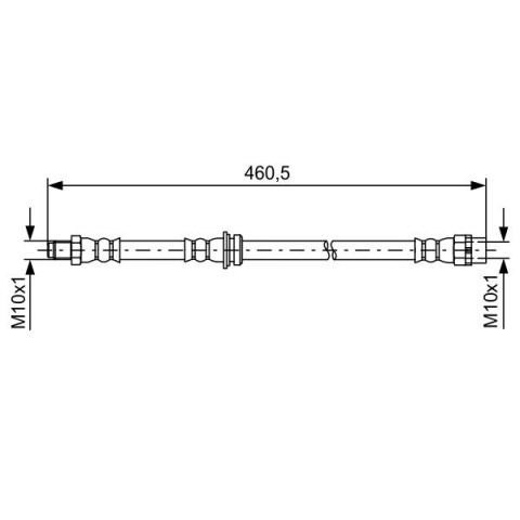 BOSCH - 1 987 481 598 - Fren Hortumu