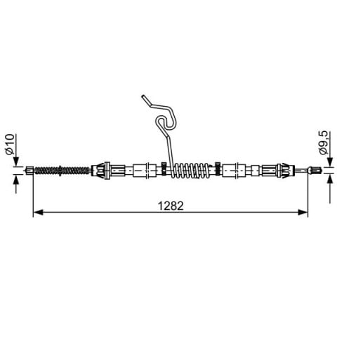 BOSCH - 1 987 482 462 - El Freni Teli
