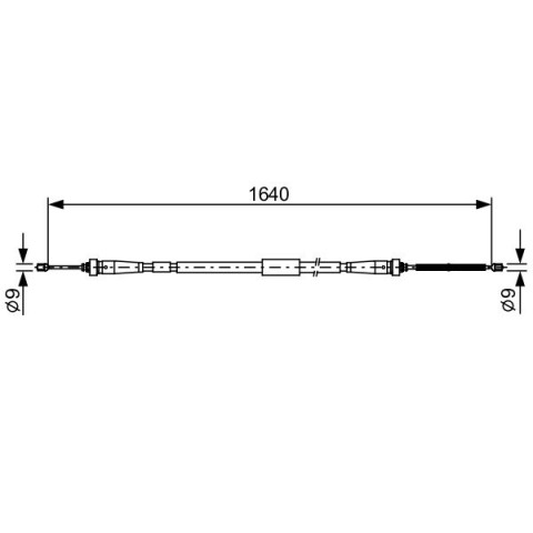 BOSCH - 1 987 482 638 - El Freni Teli