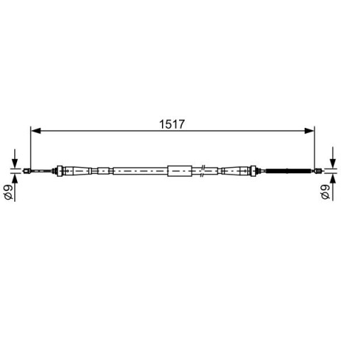 BOSCH - 1 987 482 639 - El Freni Teli