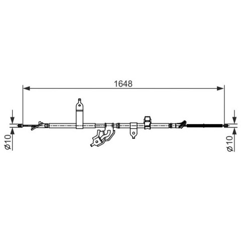 BOSCH - 1 987 482 442 - El Freni Teli