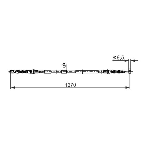 BOSCH - 1 987 482 898 - El Freni Teli