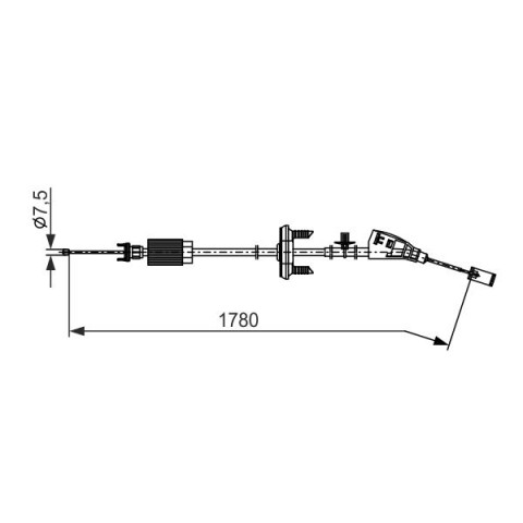 BOSCH - 1 987 482 796 - El Freni Teli