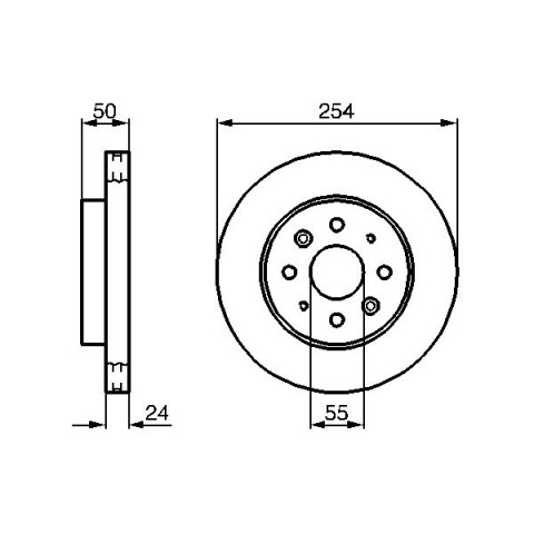 BOSCH - 0 986 479 231 - Fren Diski