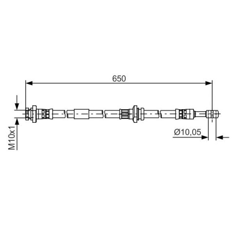 BOSCH - 1 987 481 476 - Fren Hortumu