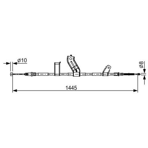 BOSCH - 1 987 482 523 - El Freni Teli