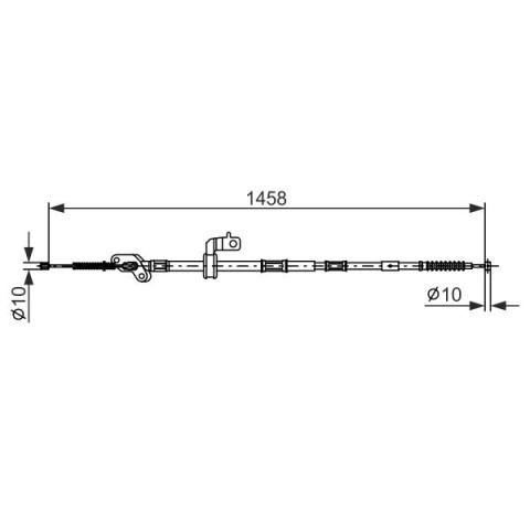BOSCH - 1 987 482 903 - El Freni Teli