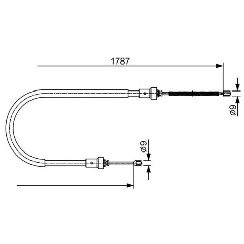 BOSCH - 1 987 482 410 - El Freni Teli
