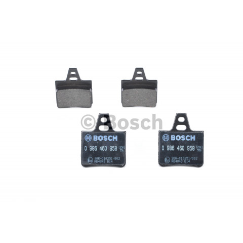 BOSCH - 0 986 460 958 - Fren Balatası Seti, Disk Fren