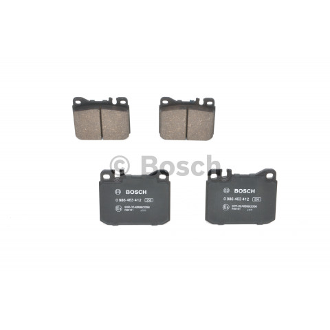 BOSCH - 0 986 463 412 - Fren Balatası Seti, Disk Fren