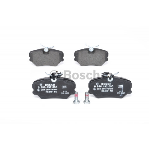 BOSCH - 0 986 492 090 - Fren Balatası Seti, Disk Fren