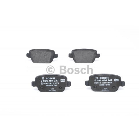 BOSCH - 0 986 494 247 - Fren Balatası Seti, Disk Fren