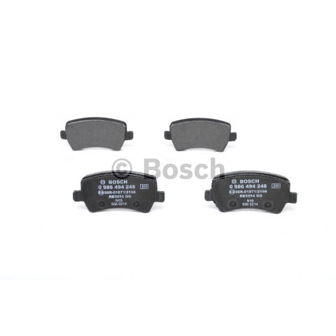 BOSCH - 0 986 494 248 - Fren Balatası Seti, Disk Fren