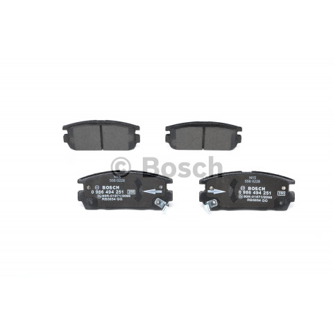 BOSCH - 0 986 494 251 - Fren Balatası Seti, Disk Fren