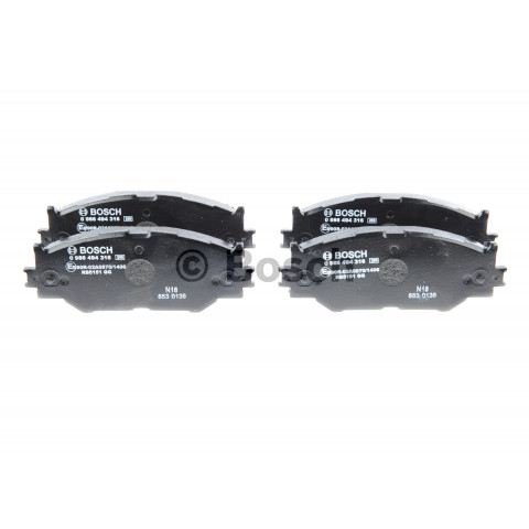 BOSCH - 0 986 494 316 - Fren Balatası Seti, Disk Fren