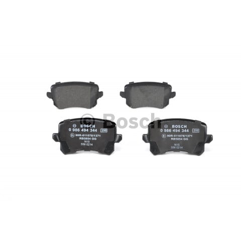 BOSCH - 0 986 494 344 - Fren Balatası Seti, Disk Fren