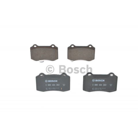 BOSCH - 0 986 494 393 - Fren Balatası Seti, Disk Fren