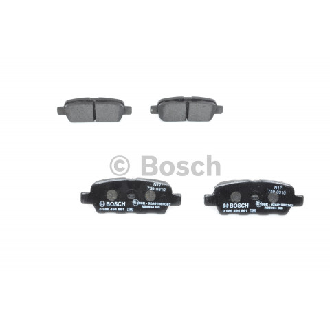 BOSCH - 0 986 494 861 - Fren Balatası Seti, Disk Fren
